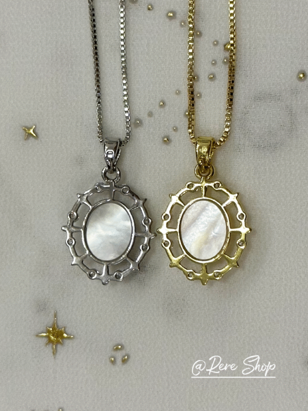 Handcrafted-The Cosmic Compass Pendant Necklace - Image 3