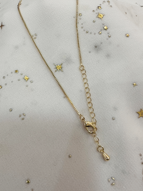 Handmade-Tarot Card Three Of Sword Pendant Necklace - Image 5