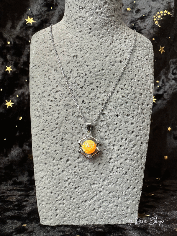 Handcrafted - Gemini Zodiac Necklace - Image 5