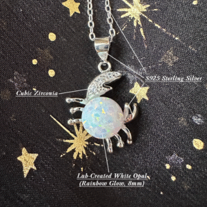 Handcrafted – Cancer Zodiac Necklace