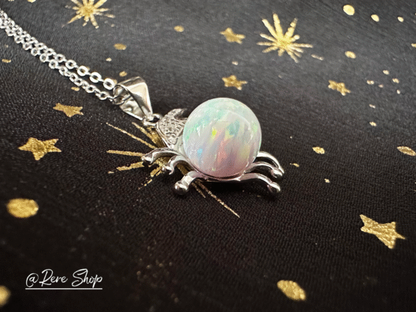 Handcrafted – Cancer Zodiac Necklace - Image 3