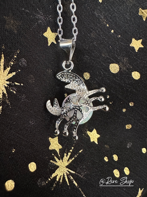 Handcrafted – Cancer Zodiac Necklace - Image 4