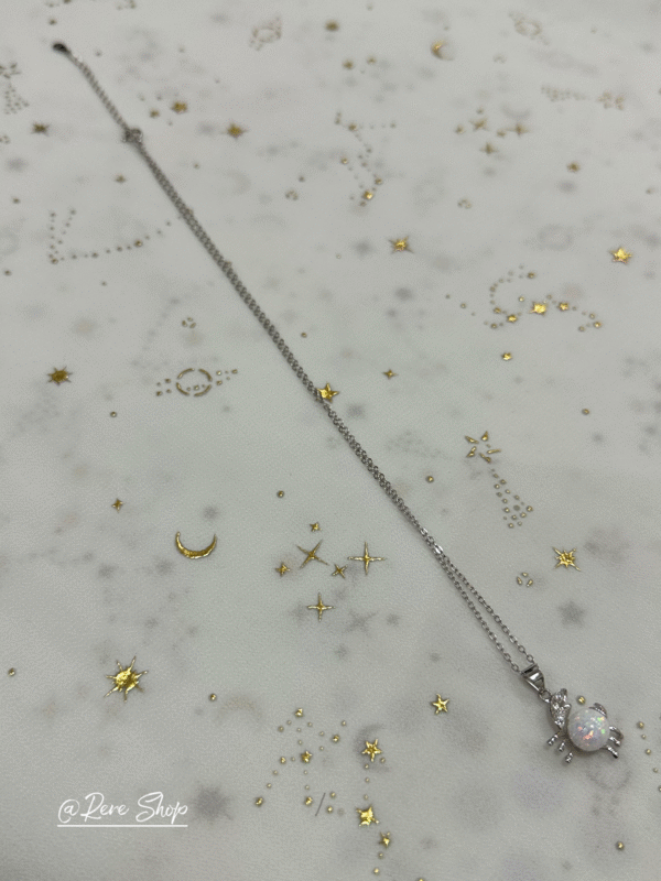 Handcrafted – Cancer Zodiac Necklace - Image 6