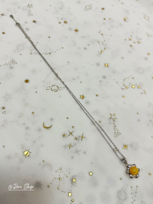 Handcrafted - Gemini Zodiac Necklace - Image 6